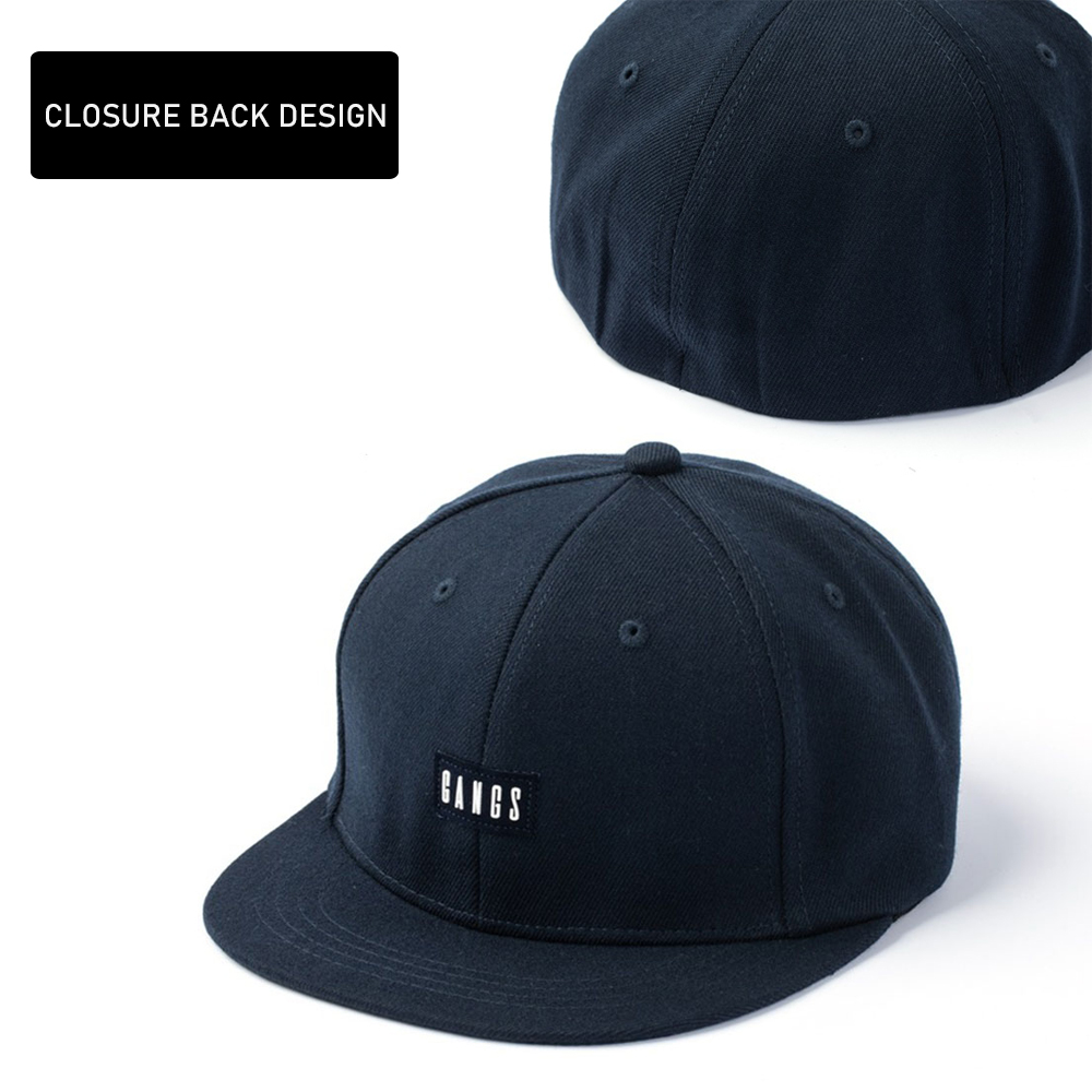 Baseball Cap Structured - GANGS Full Stretch Flex Chiuso Berretto