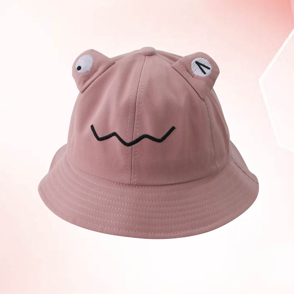 Bucket Hat Cotton - Cappello da sole per bambini rosa