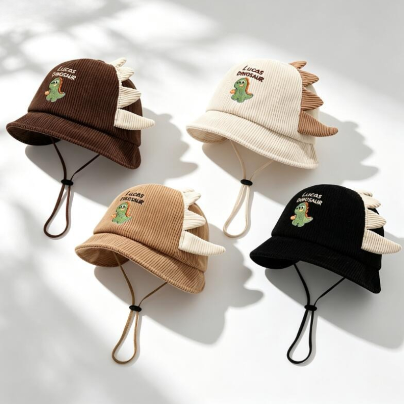 Sun Hat Wide Brim - Cappello da Sole per Bambini Carino,