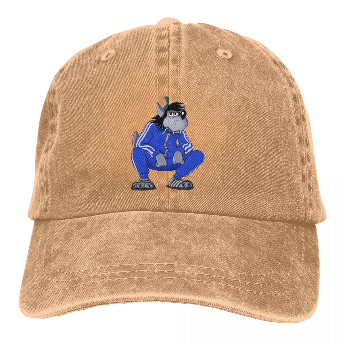 Golf Cap Dad - Berretto da Baseball da uomo lavato