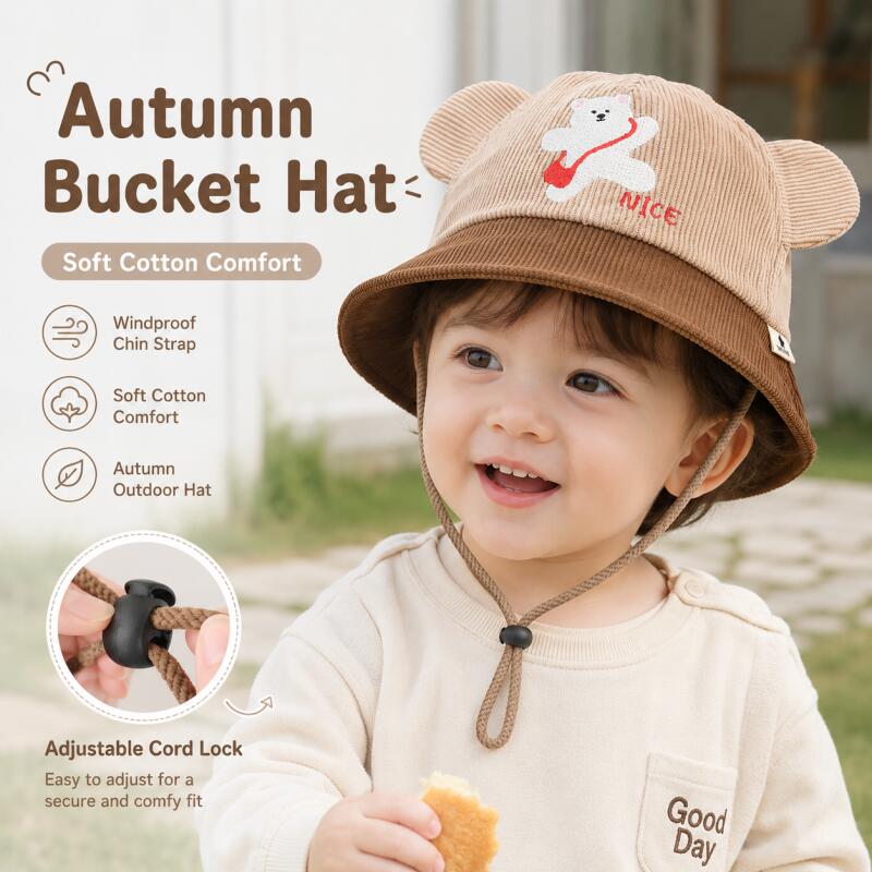Cappello da Pescatore per Bamb - Bucket Hat Cotton recensione e prezzo