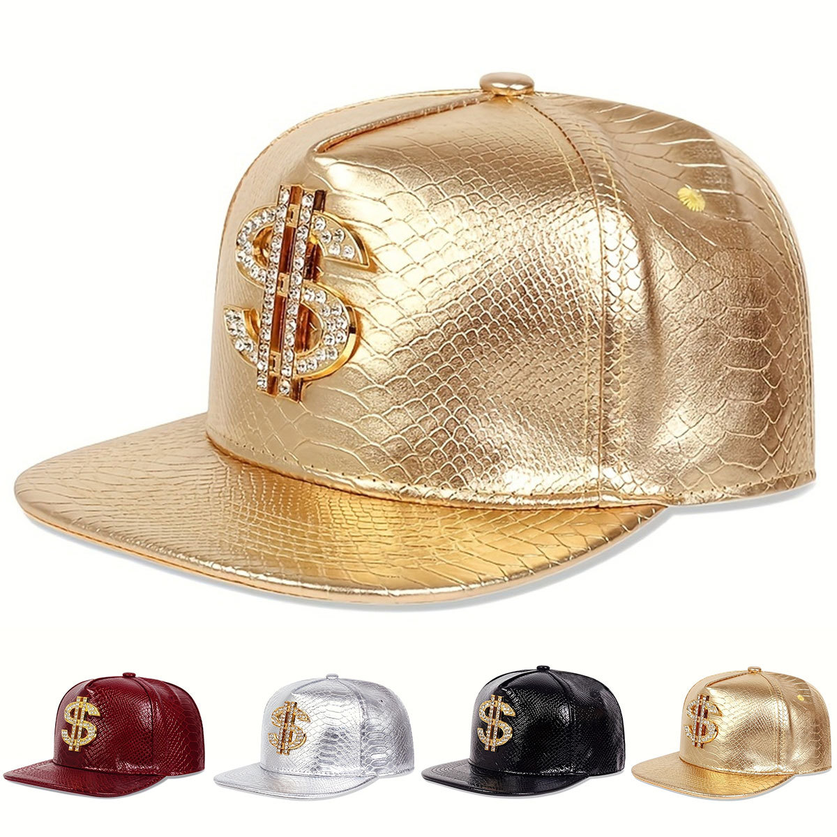 Cappellino da Baseball in Pell - Snapback Hat Flat recensione e prezzo