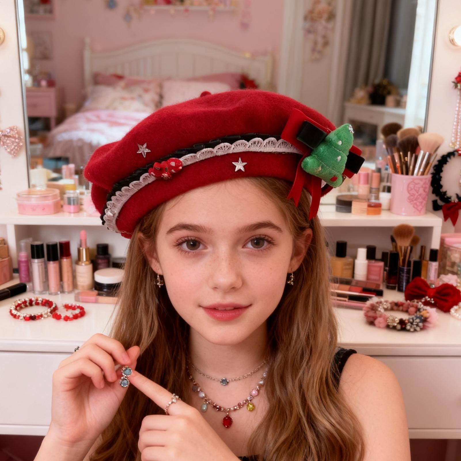 Berretti da donna Copricapo in - Beret French Wool recensione e prezzo