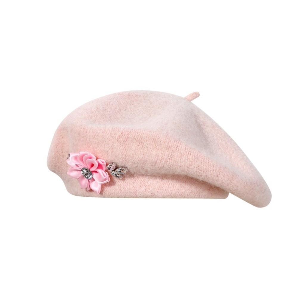 Berretto in Lana Tinta Unita c - Beret French Wool recensione e prezzo