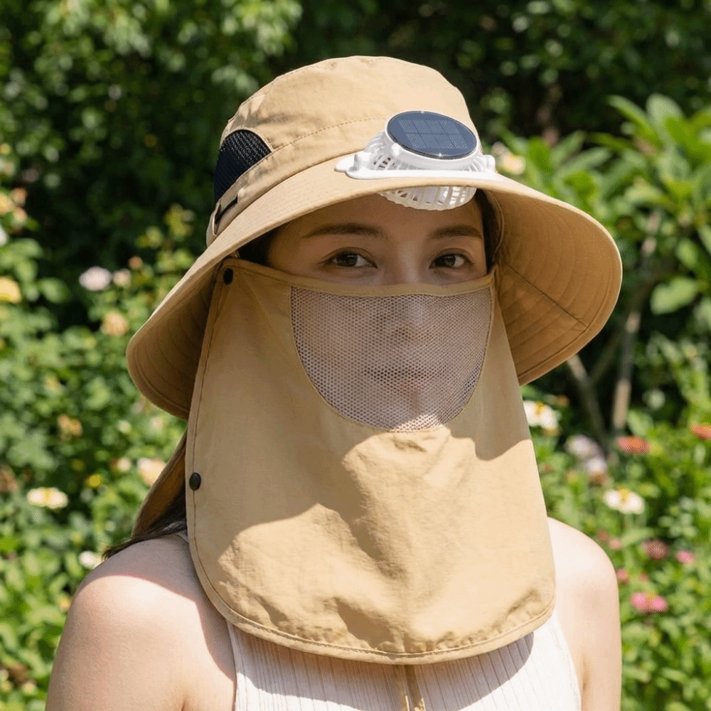 Cappello con Ventilatore Solar - Sun Hat Wide Brim recensione e prezzo