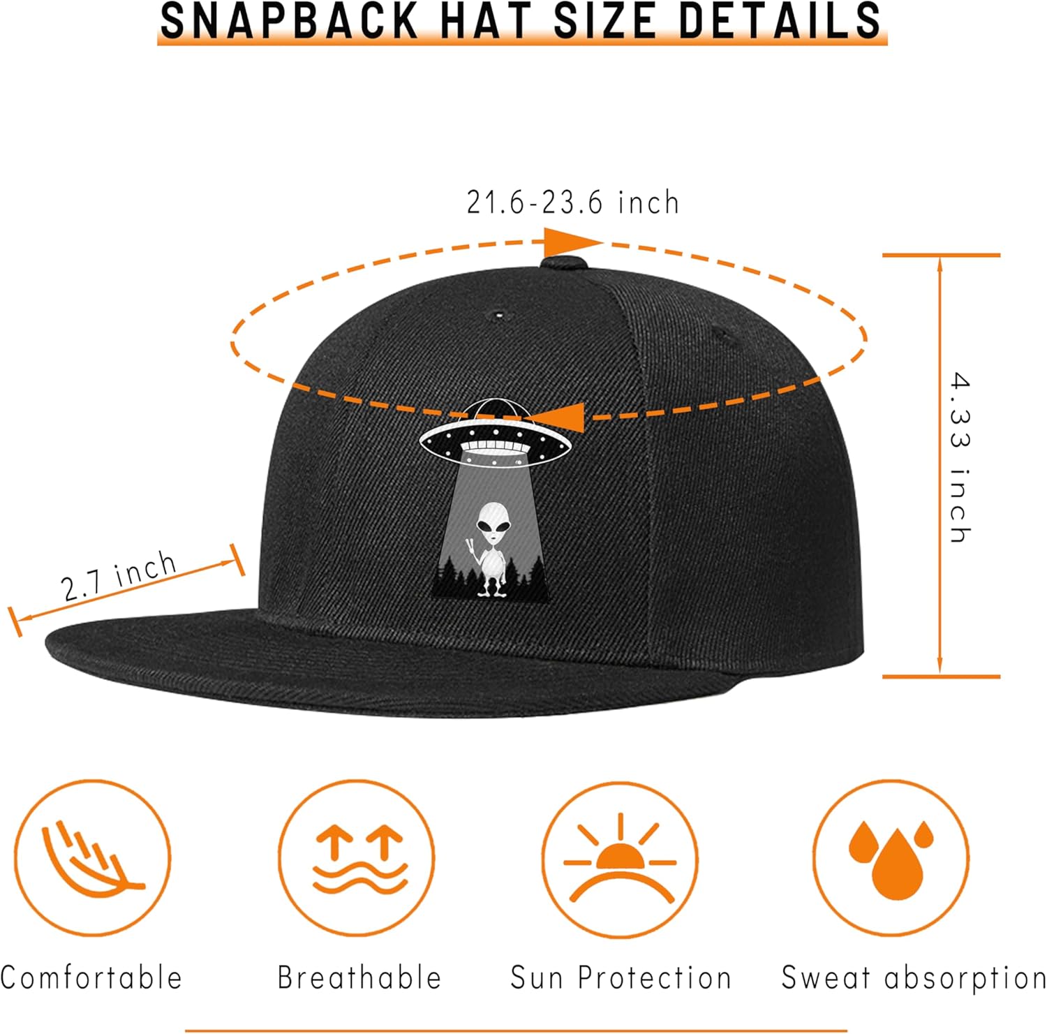 Cappelli snapback Ufo Aliens d - Snapback Hat Flat recensione e prezzo