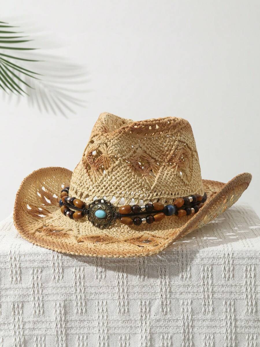 Cappello da cowboy unisex con  - Cowboy Hat Straw recensione e prezzo